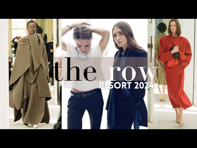 THE ROW & THE RECESSION-CORE TREND?🧐 The direction of minimalist fashion with the Row Resort 2024?