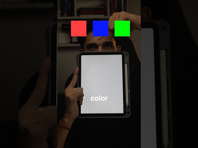 Your Phone Is Making You Color Blind? 😳 #computervision