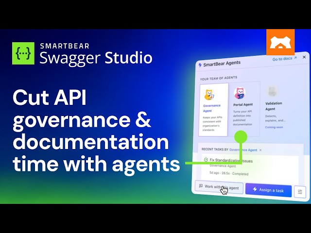 Reduce API governance and documentation time to minutes | SmartBear Swagger Studio