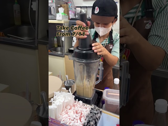 Seven eleven offers better coffee than cafés in Pattaya ☕️