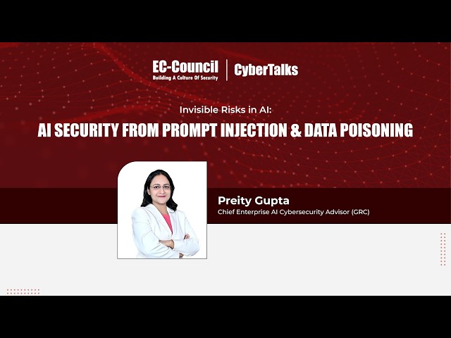 Invisible Risks in AI: Securing Against Prompt Injection and Data Poisoning | Preity Gupta | COASP