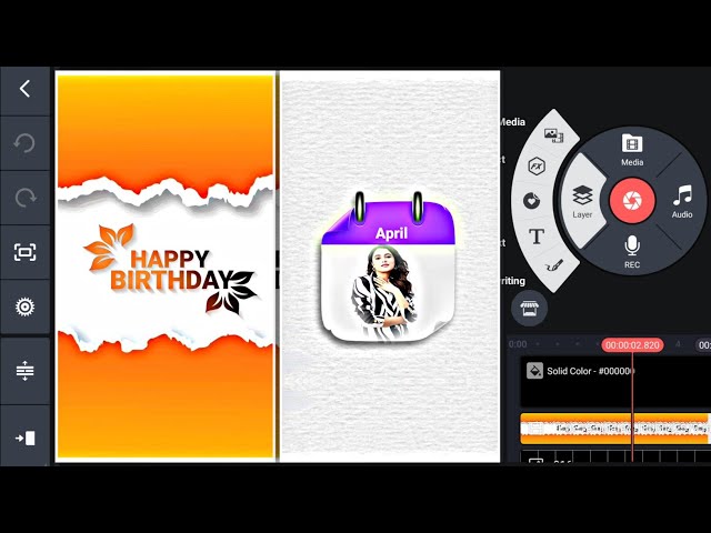Trending Birthday Status Video Editing | Happy Birthday Video Editing Kinemaster