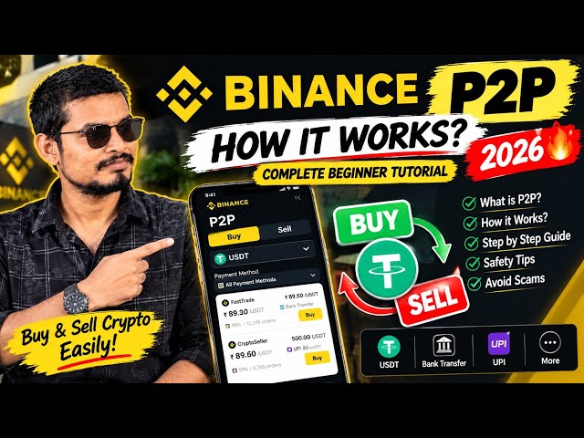 How Binance P2P Works in 2026 | Complete Beginner Tutorial ✅