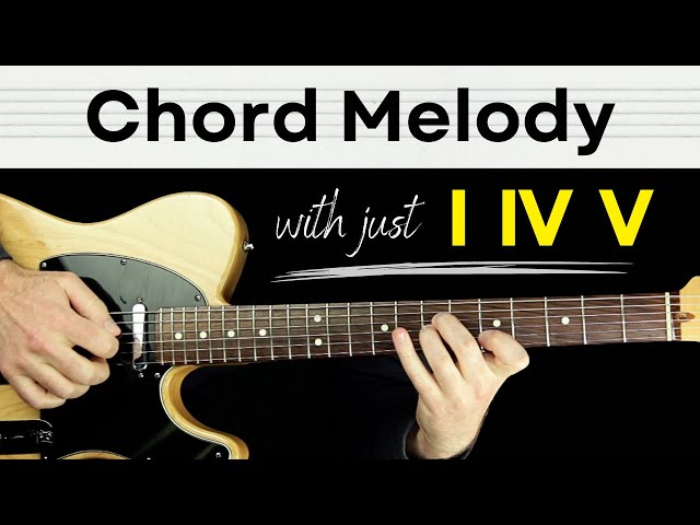 How to Play Long Black Veil on Guitar (as a chord melody arrangement!)