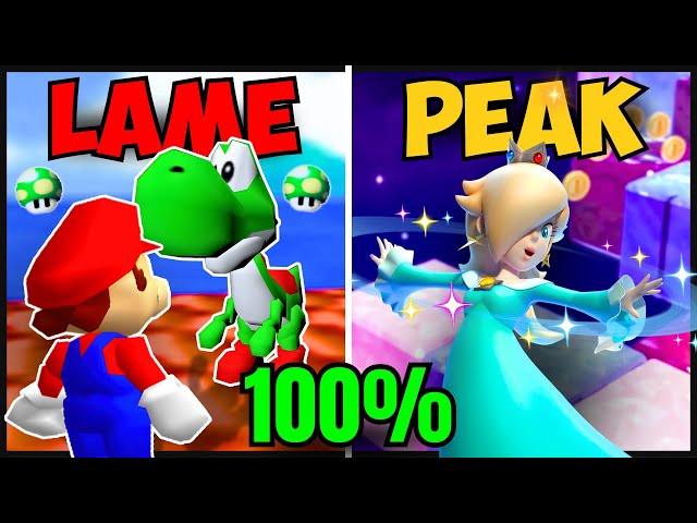 Ranking Every 100% Reward in Mario Games