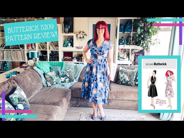 Butterick 5209 :: Pattern Review :: SPOILER It's My New Favourite Dress