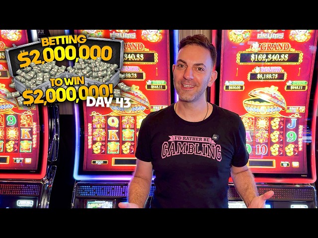 Calling it NOW!! 💰Day 43: Betting $2M to WIN $2M