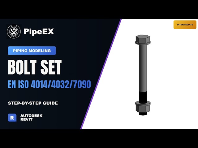 How to Create a Bolt Connection Family in Autodesk Revit | Step-by-Step Guide