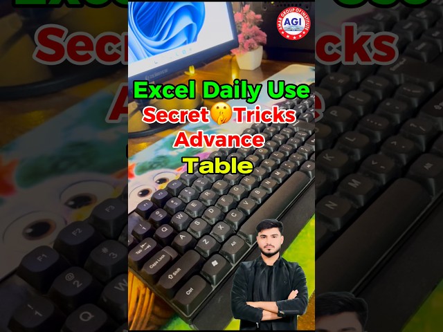 99% of People Don't Know These Excel Table Shortcuts! 😱