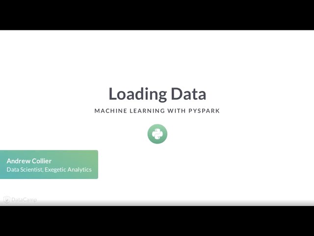 PySpark Tutorial : Loading Data