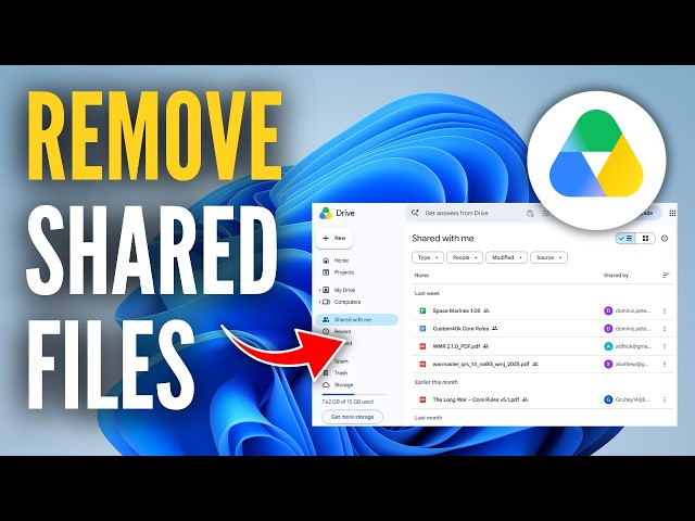 How To Remove Shared Files In Google Drive