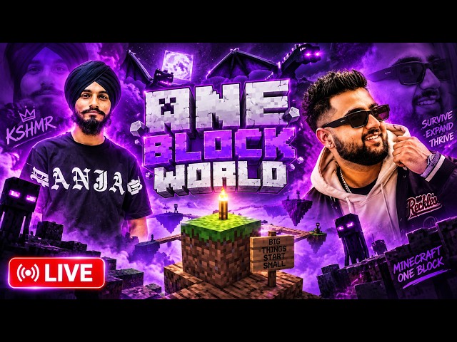 Minecraft | One Block | LIVE STREAM