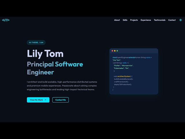 Flutter Web App | Complete Personal Portfolio Website using Flutter | Speed Code | 2026