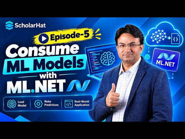 Consume ML Models with ML.NET in ASP.NET Core | Build AI-Powered APIs | ML.NET Episode 5