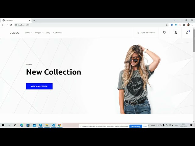 Angular 13 Ecommerce Site Template Free Working Demo