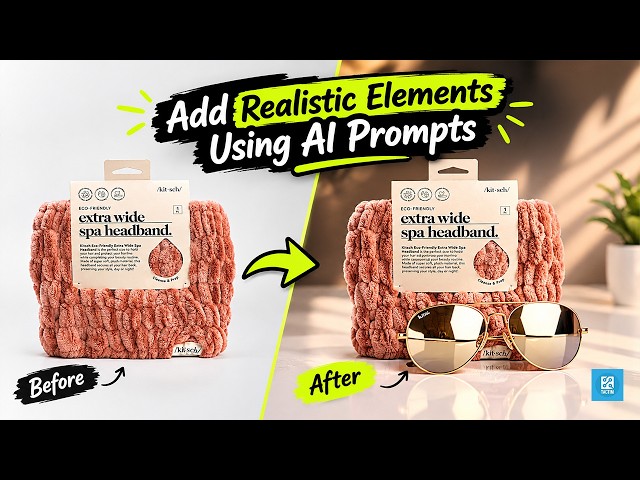 How to Add Realistic Elements and Accessories Using AI Prompts in Photoshop