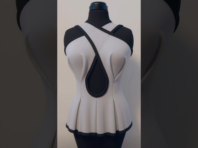 Craft a Perfect Bodice with Collar: Step-by-Step Draft, Sew & Mannequin Show
