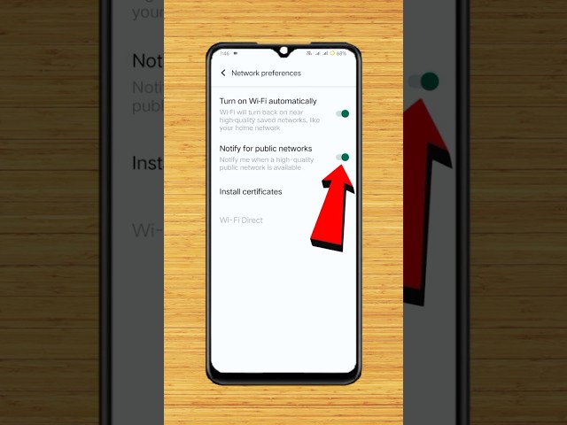 Notify When Using Public WiFi Network | Public WiFi Alert Notification Setting #wifi #settings
