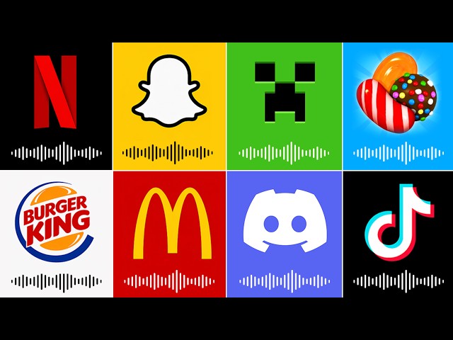 Guess The Logo Sound 🌈👀🔊 McDonald's, TikTok, Burger King 🔥 ~ 2026 Popular Logo Quiz