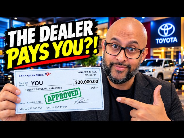 How to Make a Car Dealership Cut YOU a $20,000+ Check And Take Home A New Car! (Ex-Manager Explains)