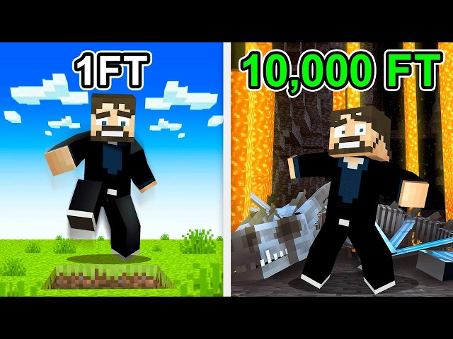 Going 8,674,301 Blocks Deep in Minecraft