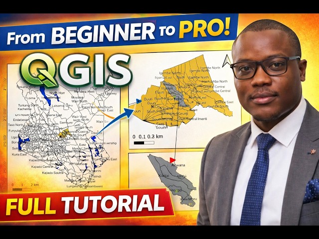 QGIS Full Course (Beginner to Pro) | Make Maps Like a Pro