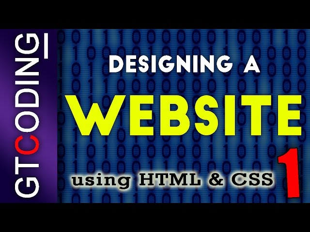 How to quickly create a website using HTML and CSS
