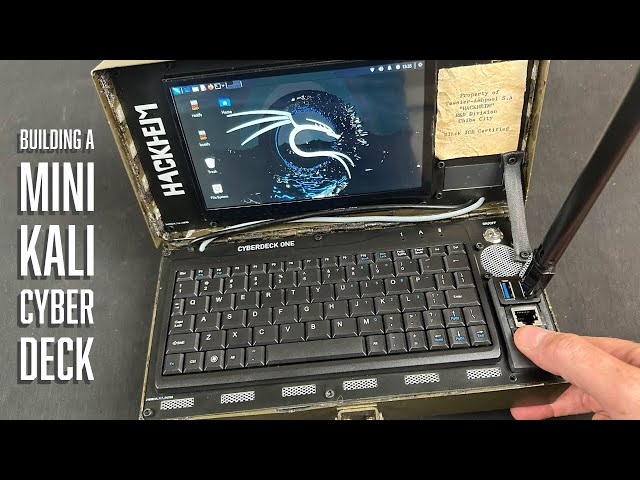 Building a Mini Pi5 Cyberdeck Running Kali Linux