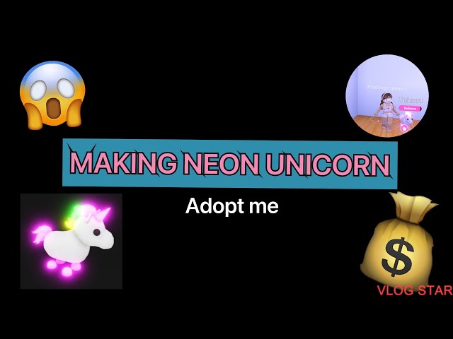 MAKING NEON UNICORN 😱