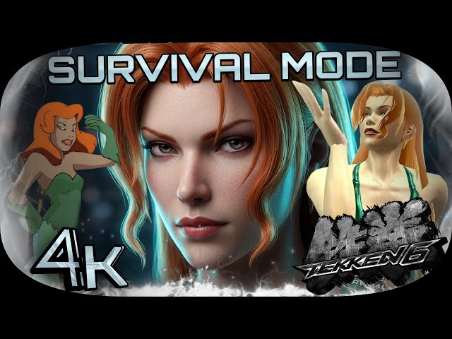 Anna ( Poison Batman Animated hairstyle ) Survival Mode UHD 4K 60 FPS 
