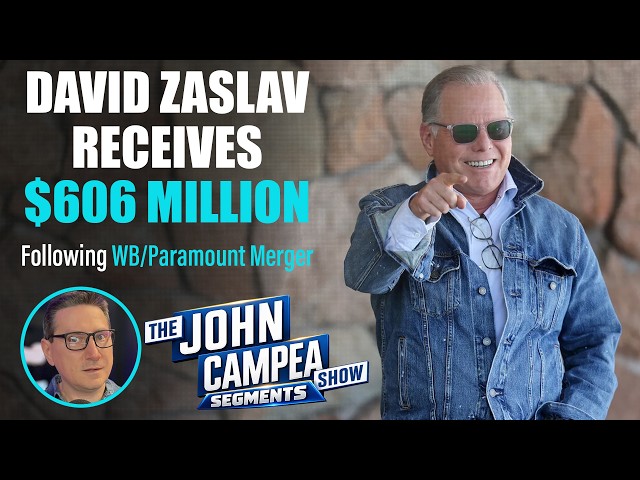 David Zaslav Receives $606 Million Payday Following Paramount WB Merger