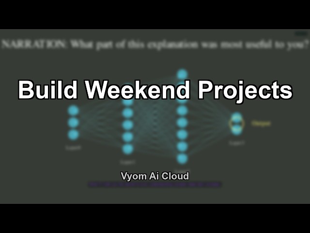 Build Weekend Projects