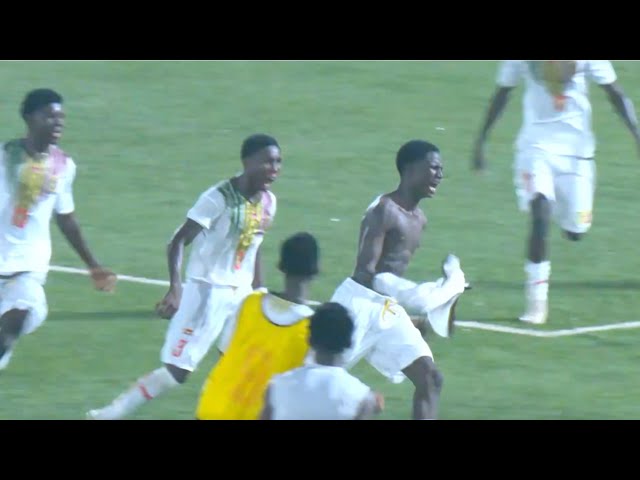 Nous sommes en finale et qualifiés à la CAN U17 ! Victoire 2-1 ! 🇲🇱