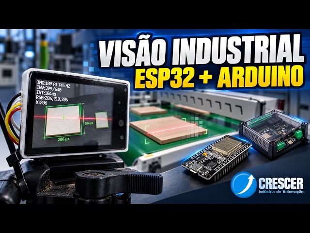 Industrial Vision with ESP32 and Arduino: K210 Camera Measuring MDF Production Efficiency