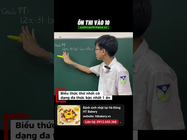 Mẹo Giải Phương Trình Chứa Dấu Giá Trị Tuyệt Đối Thi Vào 10! 🎯 #shorts #toan9 #onthivao10 #htpos