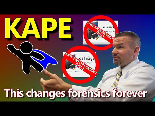 Kape  - The game changing tool that almost never was | Infosec Toolshed S1 E8