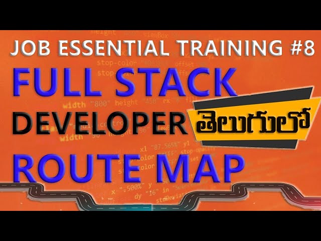 FULLSTACK DEVELOPER EASILY IN TELUGU