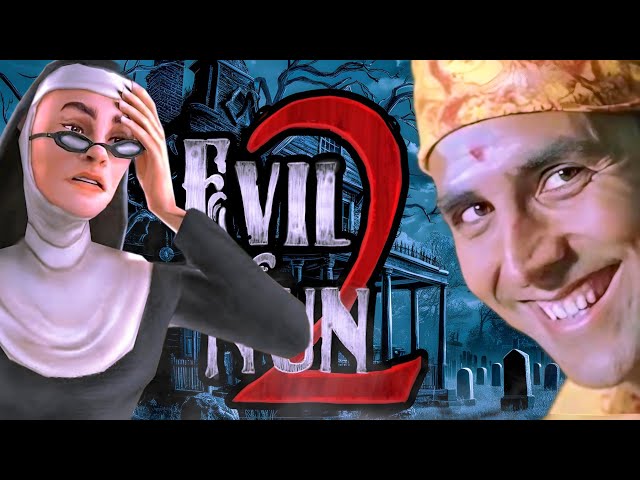 BABA TILLU MASTI 😂 WITH EVIL NUN 2 || HORROR GAME