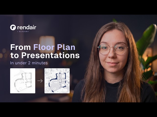 Floor Plan to Render in 2 Minutes | Rendair Tutorial