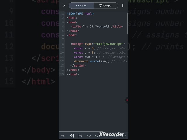 Javascript Operator #javascript #coding
