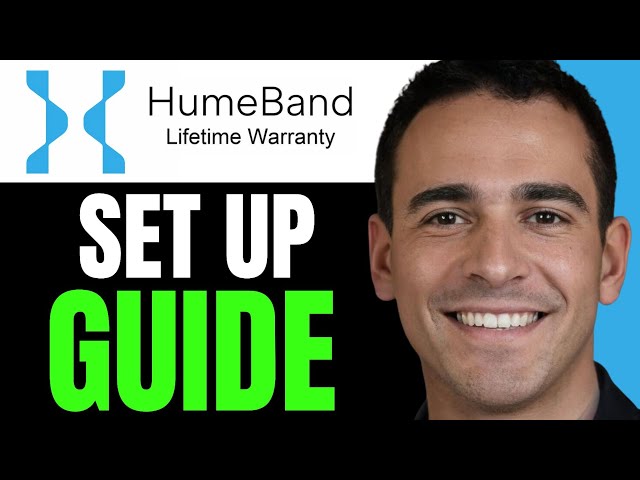 How to Set Up the Hume Health Band (Complete Guide 2026)