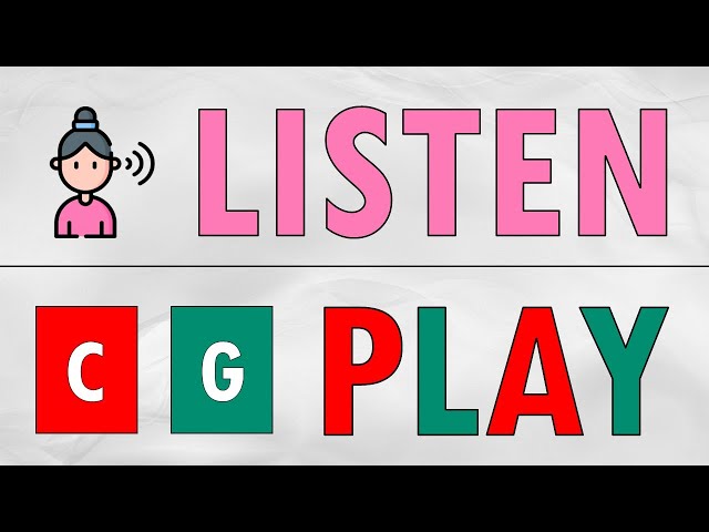 Play It Back: C & G Echo Melody Game
