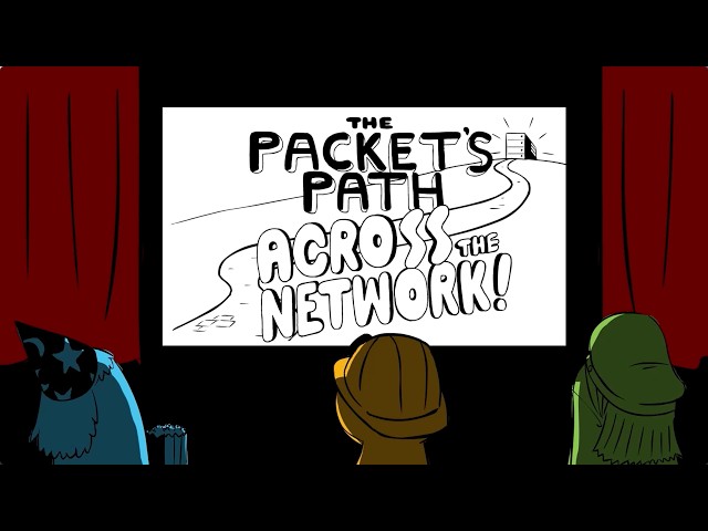The Packet's Path: Across the Network
