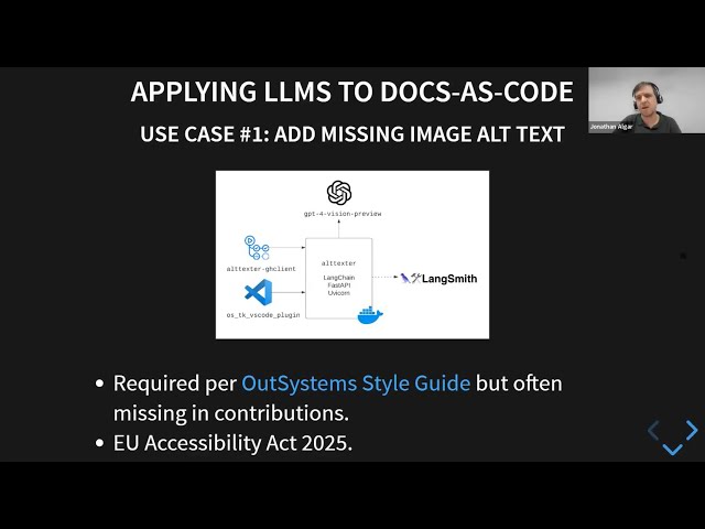 Using AI and LLMs in docs-as-code pipelines