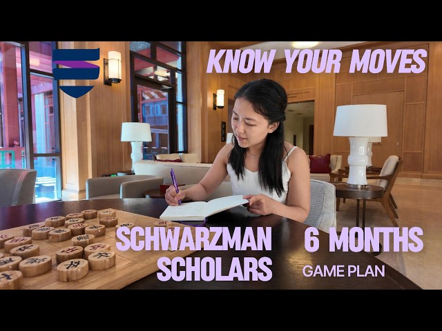 My 6-Month Schwarzman Scholars Application Timeline (What Matters + Biggest Mistakes to Avoid)