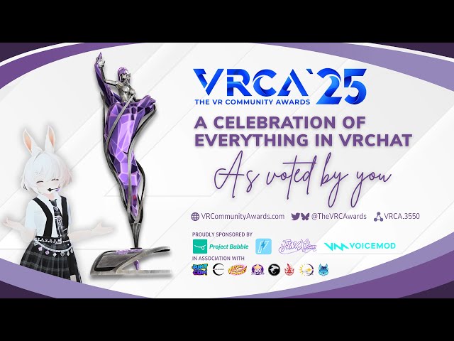 [Portfolio] VRCA Promo for VRChat New Year's Eve 2025