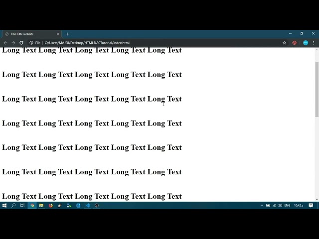 Basic HTML and CSS Tutorial for Beginners Part 3