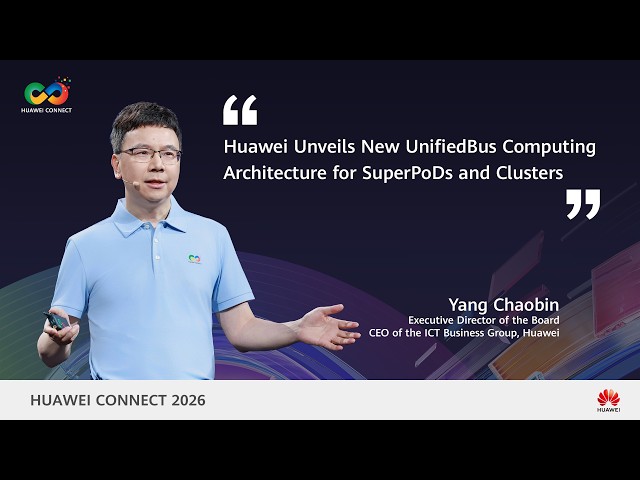 Huawei UnifiedBus Powers a New Era of Scalable AI Computing