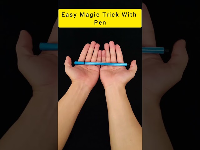 Super Easy Magic Trick With Pen #shorts #magic #magictrick