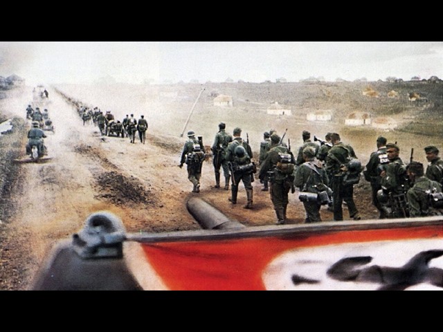 Exclusive footage. The first days of the Wehrmacht invasion of the USSR. June 1941.